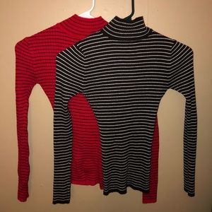 Two Turtle Neck Sweaters